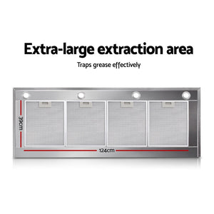 Devanti Range Hood | 1500mm | 150cm | BBQ | Commercial Rangehood