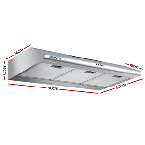 Range Hood | 900mm | Stainless Steel | 90cm Rangehood