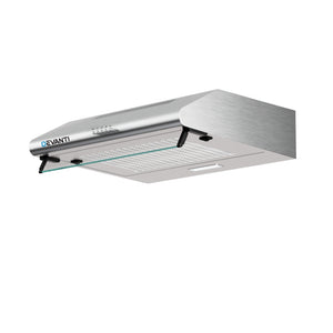 Devanti 600mm Range Hood | 60cm | Rangehood Kitchen Canopy | LED Light | Stainless Steel