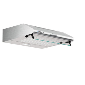 Devanti 600mm Range Hood | 60cm | Rangehood Kitchen Canopy | LED Light | Stainless Steel