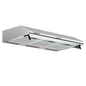 Devanti 900mm Range Hood | 90cm | Rangehood | Stainless Steel