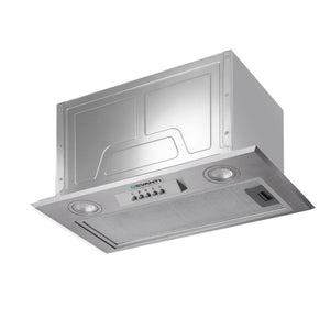 Devanti Range Hood Rangehood Undermount Built In Stainless Steel Canopy 52cm 520mm