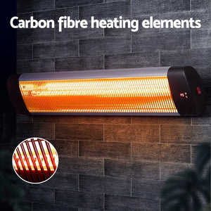 Devanti Electric Strip Heater | Radiant Heaters | 3000W