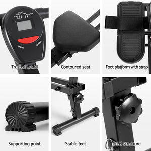 Everfit Hydraulic Rowing Machine | Rower | 12 Levels Resistance | Exercise | Fitness Gym | Cardio