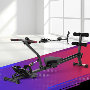 Everfit Hydraulic Rowing Machine | Rower | 12 Levels Resistance | Exercise | Fitness Gym | Cardio