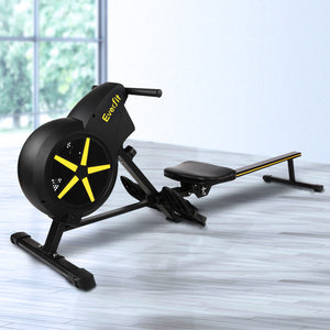 Everfit Rowing Machine | Air Rower | Exercise | Fitness Gym | Home Cardio