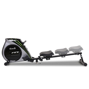 Everfit Rowing Machine | Rower | Elastic Rope Resistance | Fitness | Home Cardio | Silver