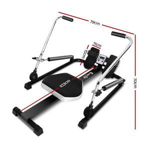Everfit Rowing Machine | Rower | Hydraulic Resistance | Fitness Gym | Home Cardio