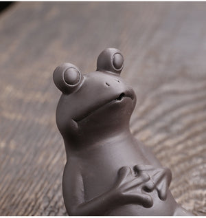 Cool Funny Smoking Frog Incense Stick Burner / Ash Catcher