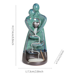 Lovers Backflow Incense Burner