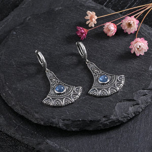 Natural High Quality Festival Flare Kyanite Bohemian Earrings
