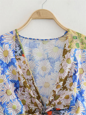 Elegant 2 Peice Women's Bohemian Summer Dress & Top | Sizes XS-XL