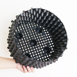 Root Control Air Pruning Nursery Pots | Fast Root Growth Training Containers | 9 Sizes | Durable Black PVC | Bonsai, Trees & Transplanting