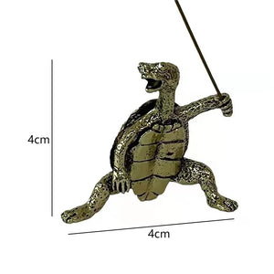 Funny Fighting Turtle Incense Stick Burner | 2 Colours