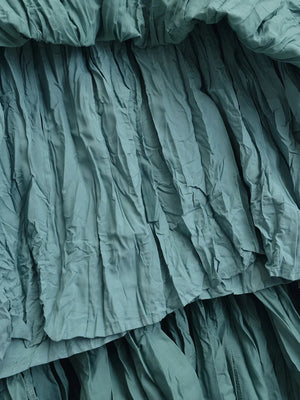 Women's Vintage Pleated Mini Dress | V-Neck | XS-L