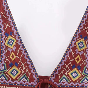 Women's Hippie Festival Sexy Top With Tassels | 2 Colours | Sizes S-L