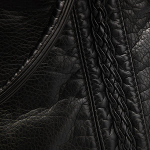 Leather Bag With Large Capacity | Available In Black, Blue, Purple, Green & Wine