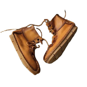 Women's Moccasins | 2cm Genuine Leather Soft Flats Loafers | Retro Designer Summer Shoes | Comfortable & Stylish | Sizes 33-42