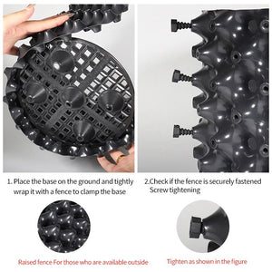 Root Control Air Pruning Nursery Pots | Fast Root Growth Training Containers | 9 Sizes | Durable Black PVC | Bonsai, Trees & Transplanting