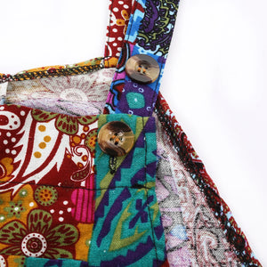 Cool Hippie Romper Overalls | Multi-Coloured | Sizes S-5XL