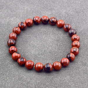 Genuine Natural Stone Bracelet Man Natural Flower Green Gemstone Beads Jewelry for Women Bohemia Style Elastic Bangle Wholesale