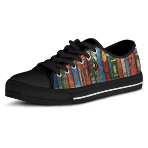 Women's Cool Rasta Inspired Black Lace Up Shoes | Various Sizes