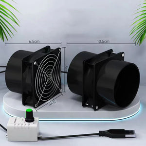 USB Ventilation Fan With Speed Controller