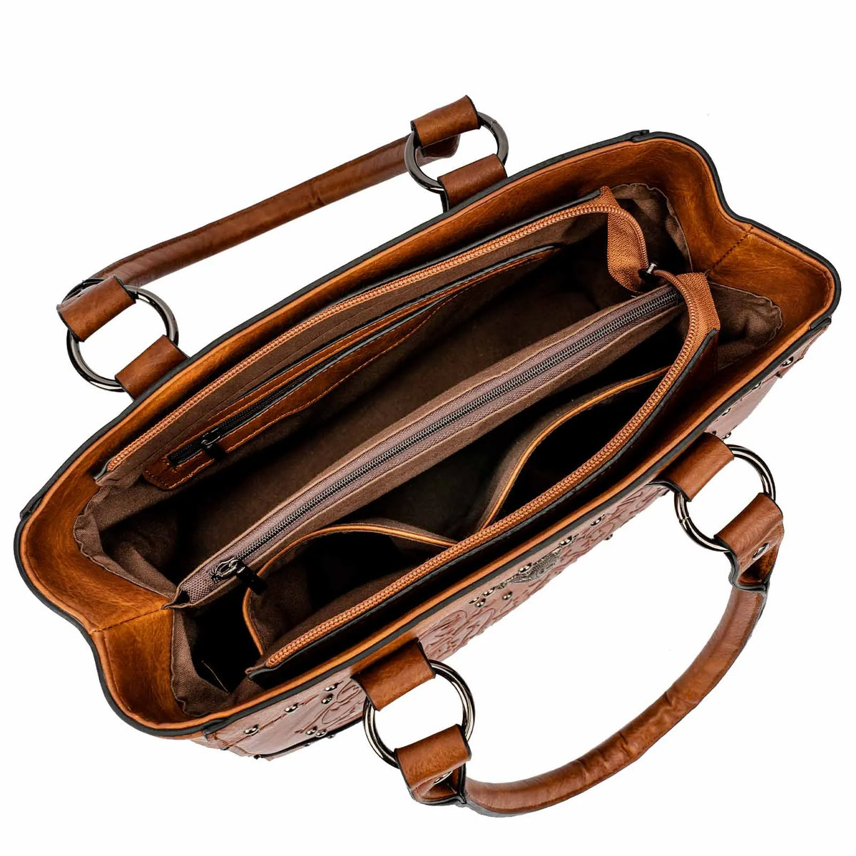 Western Hippie Styled Leather Shoulder Bag | 4 Colour Options