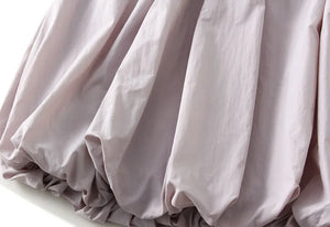 Solid Coloured High Waisted Skirt | Double Layered | Various Colours