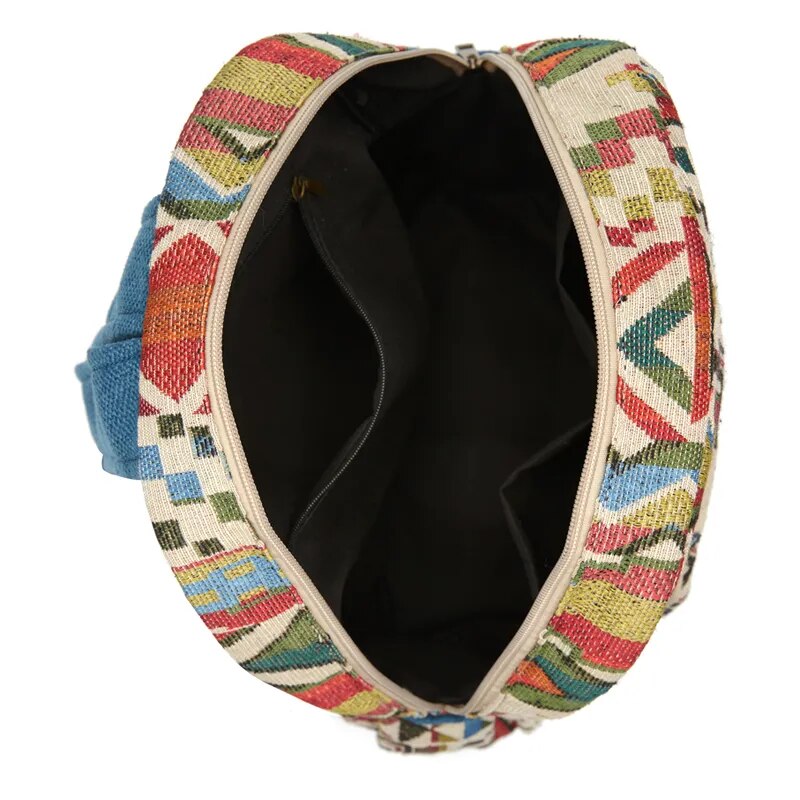 Cool Bohemian Fabric Rommy DayPack Backpack