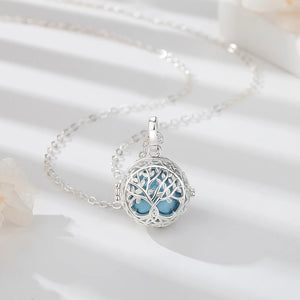Pregnancy Chime Ball Necklace With Tree Of Life Pendant | Various Colours