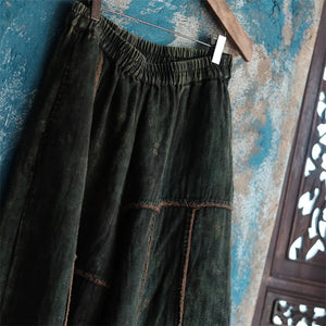 Women's Wide Legged Cotton Pants | High Quality | Free Size