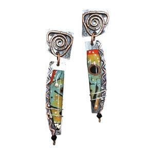 Funky Hippie Styled Dangle Earrings | Various Designs