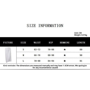 Bohemian Ruched Long Skirt | Women's Solid Colour Side Split Y2K Hippie Skirt | Summer Party Streetwear | S - XLdre