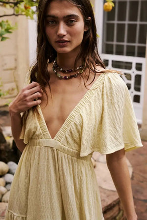 Boho Oversized Maxi Dress | Deep V-Neck Flowy Cotton Blend Long Dress | Flare Sleeve Beach Sundress | S-XL | Summer 2024