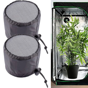 2Pcs Grow Tent Vent Covers | 4in / 6in / 8in | Waterproof Dust-Proof Duct Filter Net
