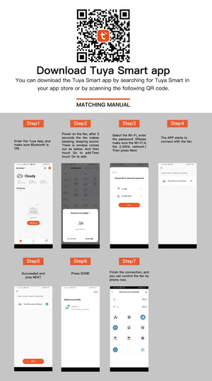 Heat Recovery Ventilation System | Single Room Air Recuperator with Smart App Control | 240V Quiet Fresh Air System