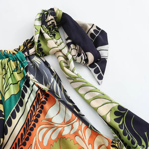 Women's Elegant Bohemian Summer Dress | Neck Mounted Sun Dress | Sizes XS-L