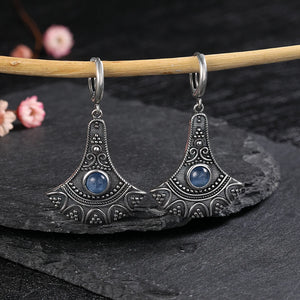 Natural High Quality Festival Flare Kyanite Bohemian Earrings