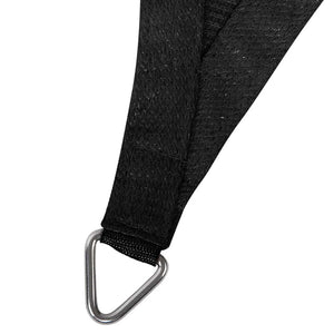 Shade Sail | 6x8m | Rectangle | 280GSM | 98% | Black Shade Cloth