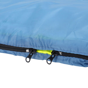 Double Sleeping Bag | Thermal for Camping & Hiking | Grey | -5°C
