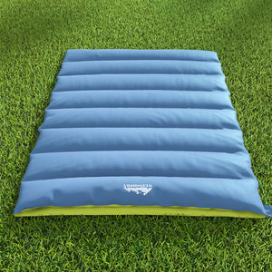 Double Sleeping Bag | Thermal for Camping & Hiking | Grey | -5°C