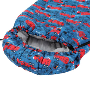 Kids Sleeping Bag | Single | 180cm | Thermal Camping & Hiking | Blue