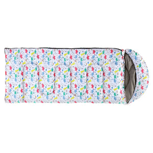 Kids Sleeping Bag | Single | 180cm | Thermal Camping & Hiking | White