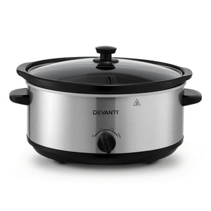 6.5L Slow Cooker | 3 Heat Settings | Keep Warm Function