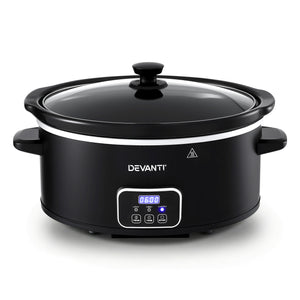 5.6L Slow Cooker | 3 Heat Settings | Keep Warm Function