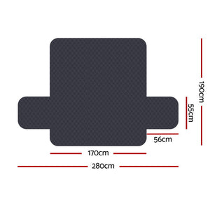 Sofa Cover | Couch Covers | 3 Seater | 100% Water Resistant | Dark Grey