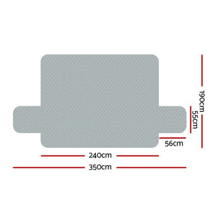 Sofa Cover | Couch Covers | 4 Seater | 100% Water Resistant | Grey