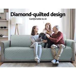 Sofa Cover | Couch Covers | 4 Seater | 100% Water Resistant | Grey