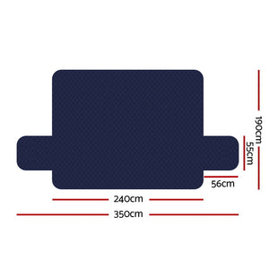 Sofa Cover | Couch Covers | 4 Seater | 100% Water Resistant | Navy